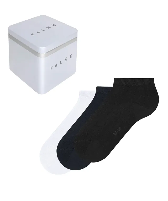 falke-happy-box-uni-sneakersocken-damen-baumwolle-3-paar-39-42 image 1