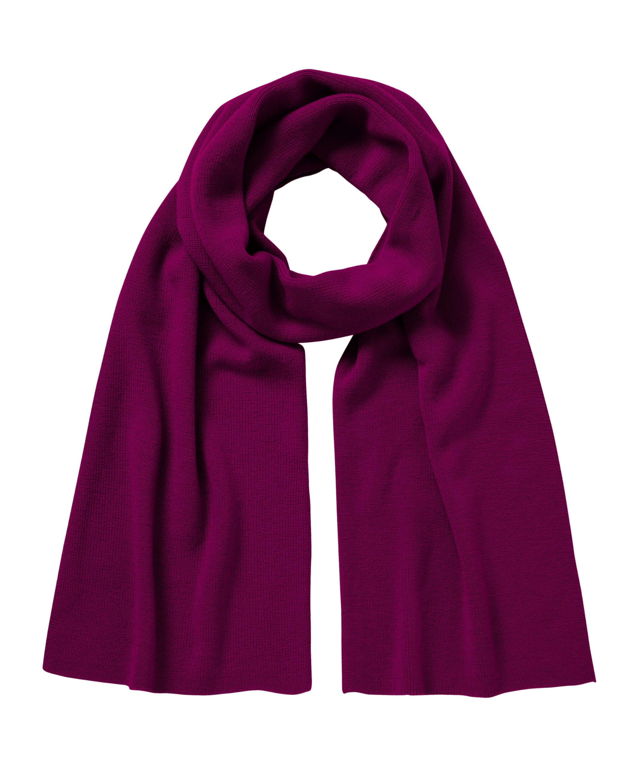 falke-scarf-half-cardigan-merino-schal-wolle-braun-170-cm image 6