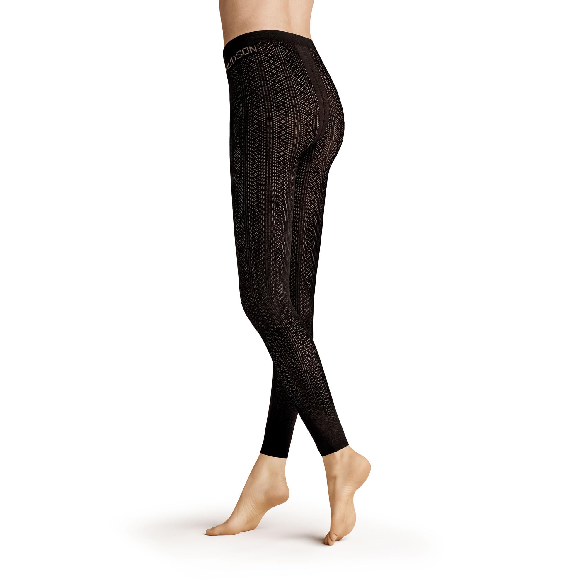 hudson-web-fashion-leggings-semi-blickdicht-schwarz image 1