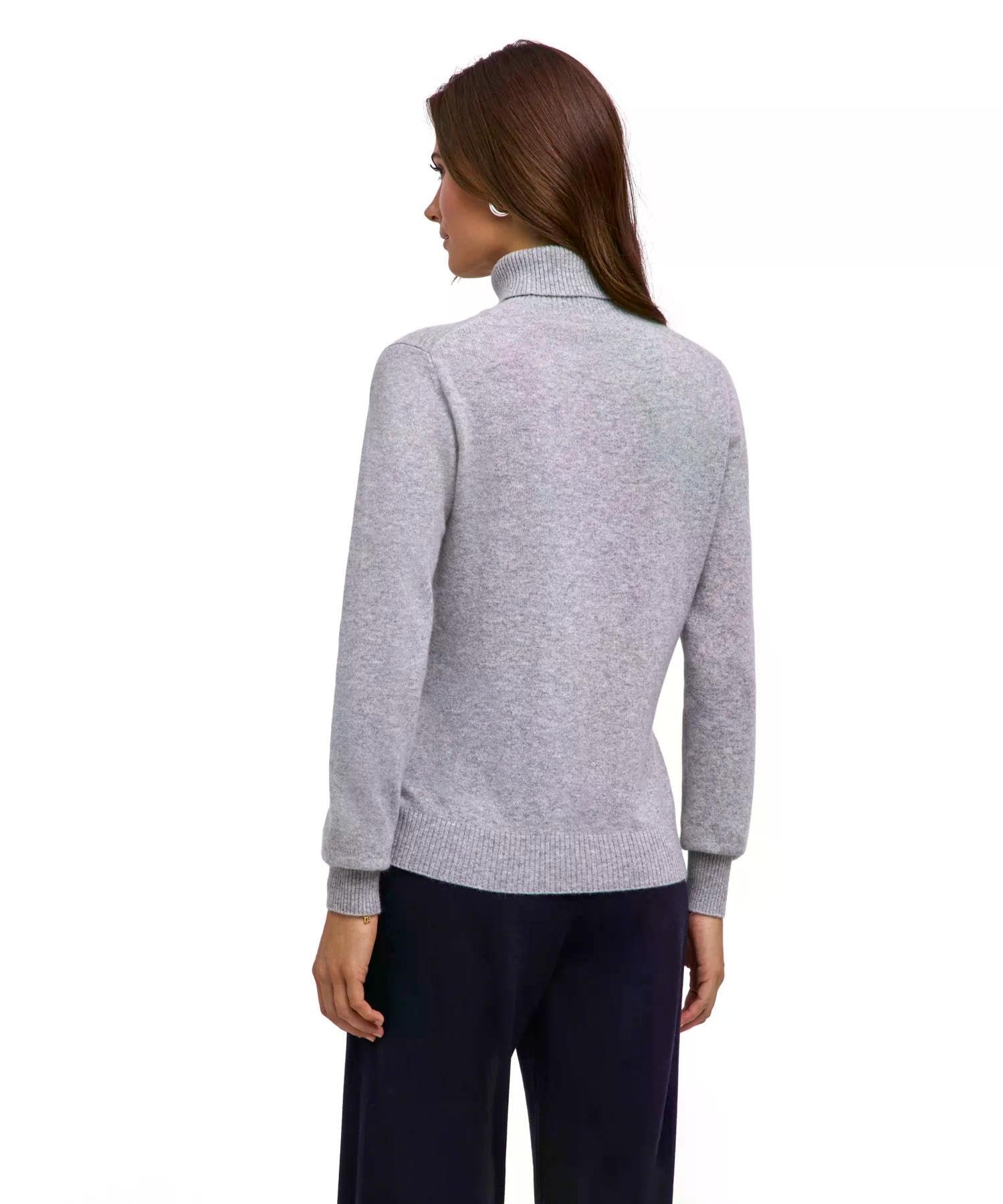 falke-luxury-classic-rollkragenpullover-kaschmir-blau-m image 2