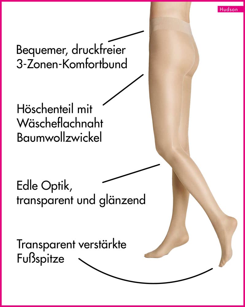 hudson-glamour-20-strumpfhose-transparent-caramel-20-den image 2