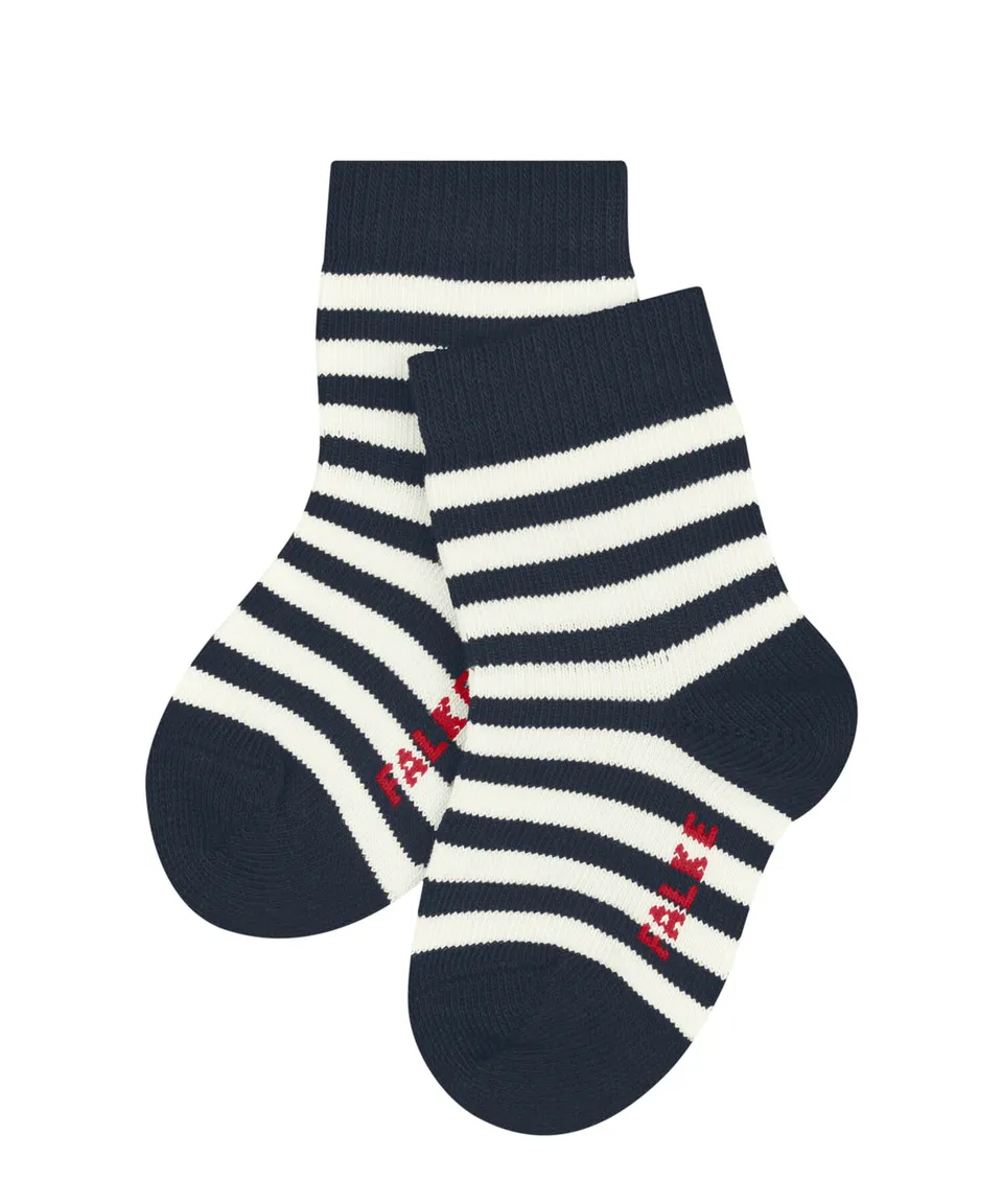 falke-baby-stripe-babysocken-80-92-blau-space-blue-baumwolle image 1