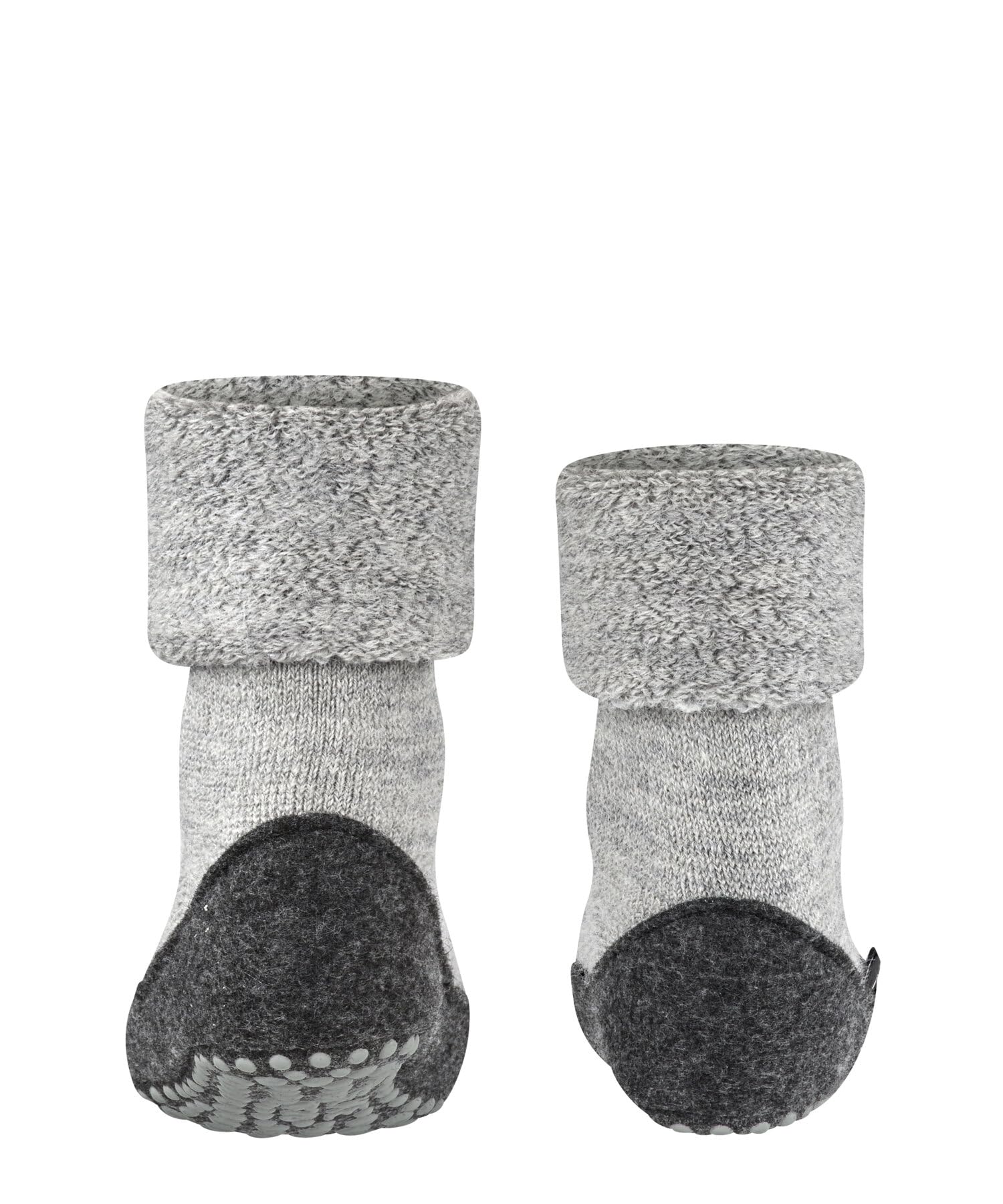 falke-cosyshoe-minis-stoppersocken-kinder-grau-noppen image 2