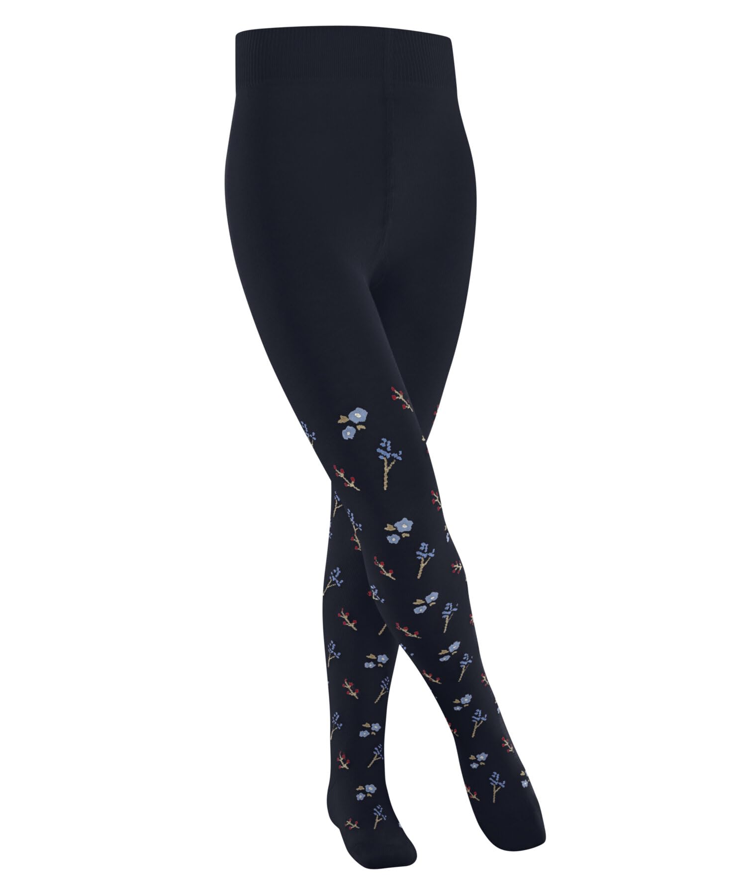 falke-little-flowers-kinder-strumpfhose-weiss-baumwolle image 5