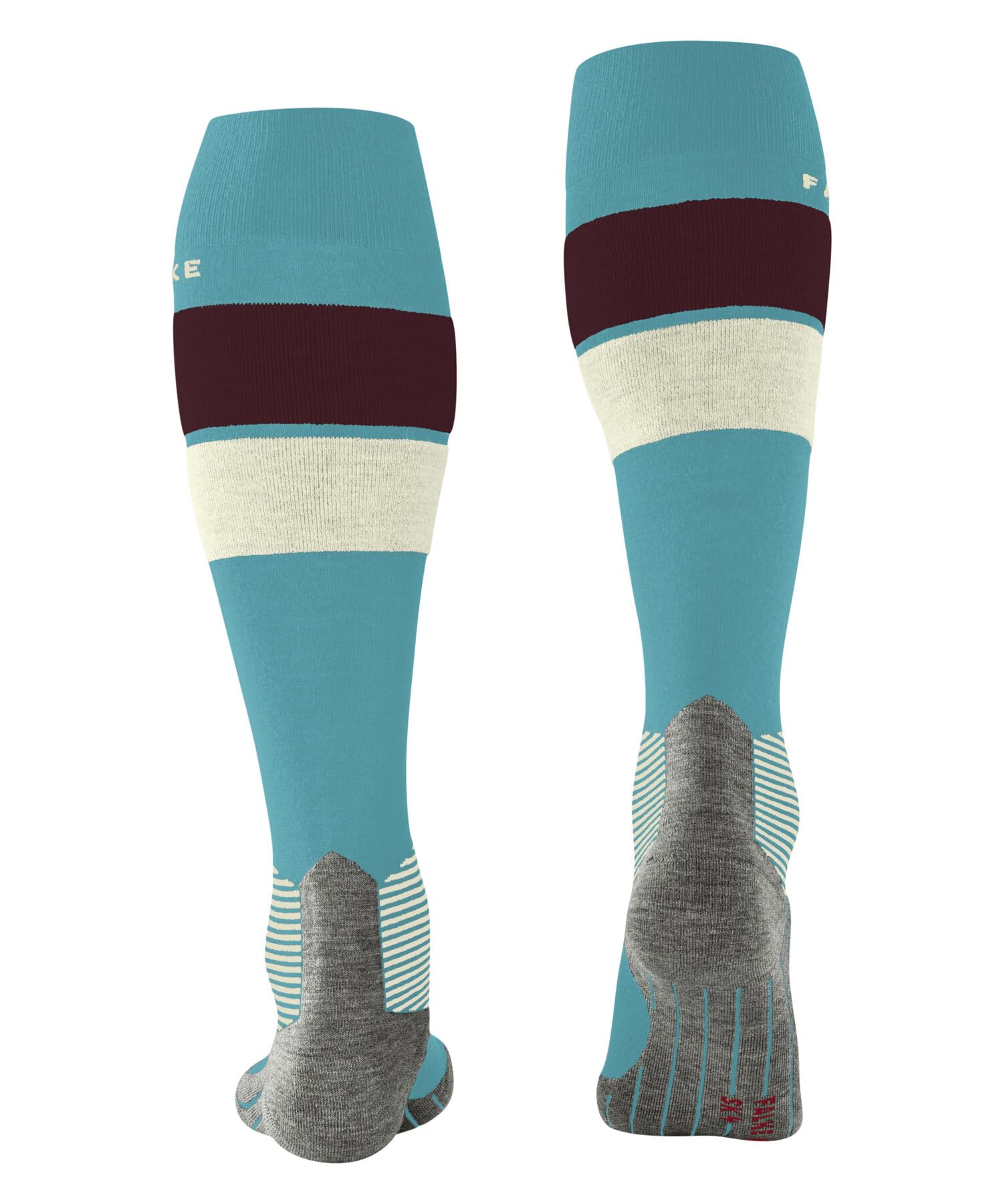 falke-sk4-compression-light-skisocken-peacock-blue image 2