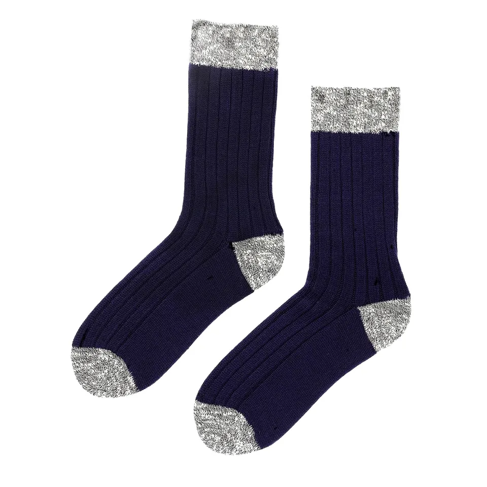 hudson-pebble-socke-herren-43-46-marineblau-w-rmend image 1