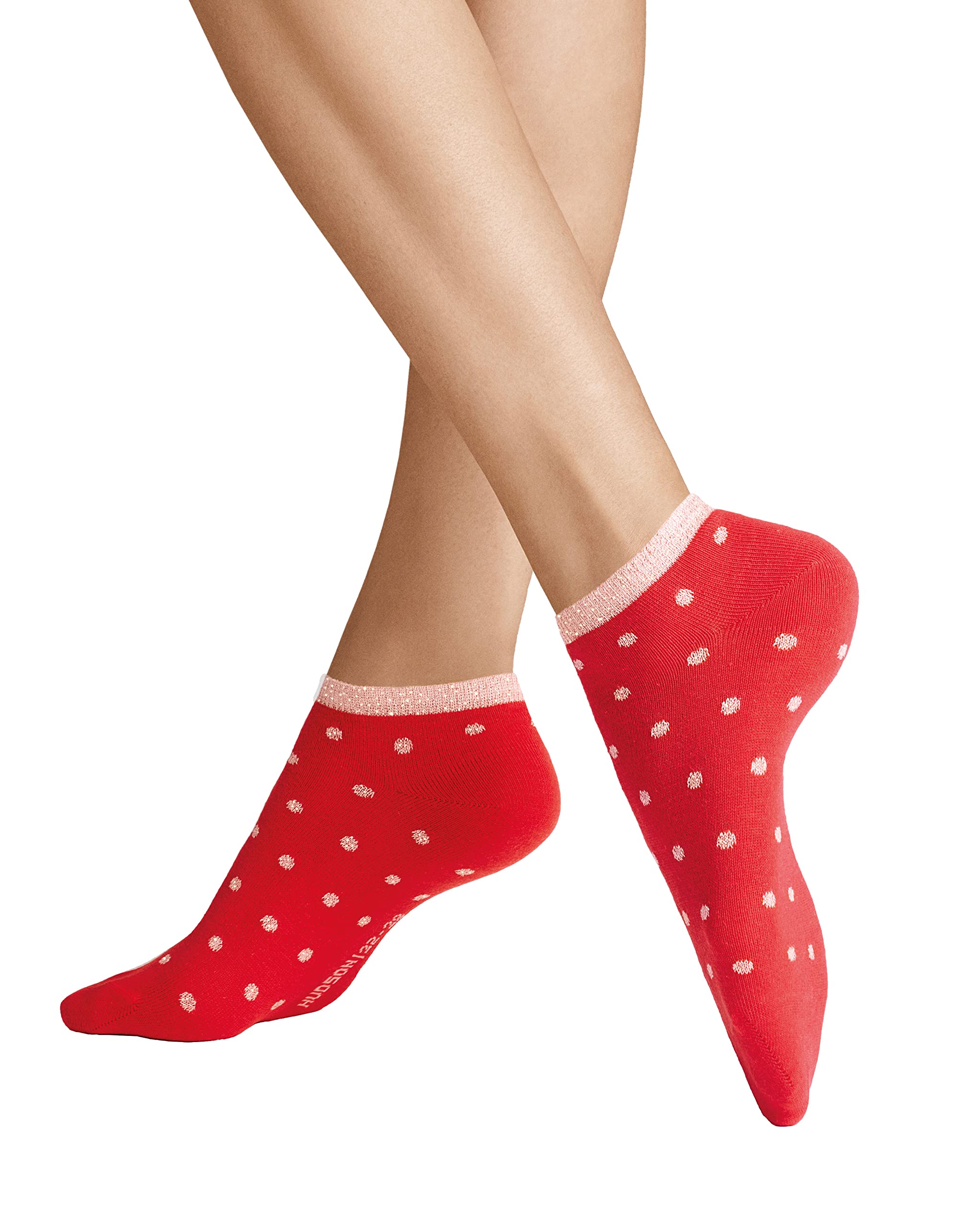 hudson-spot-sneaker-socken-damen-schwarz-39-42-punkte image 3