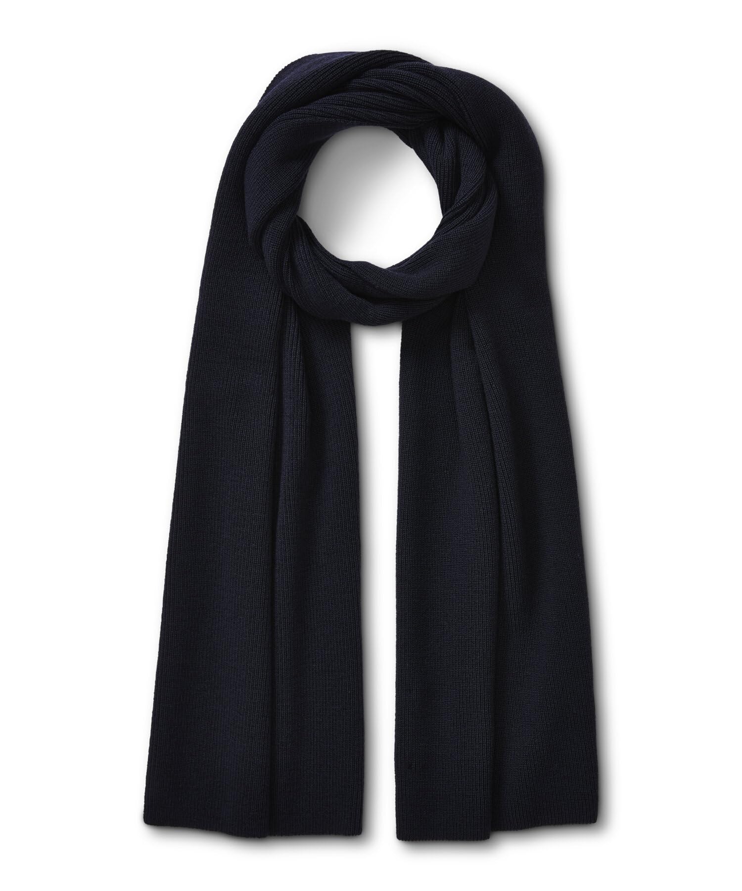 falke-scarf-half-cardigan-merino-schal-wolle-braun-170-cm image 7