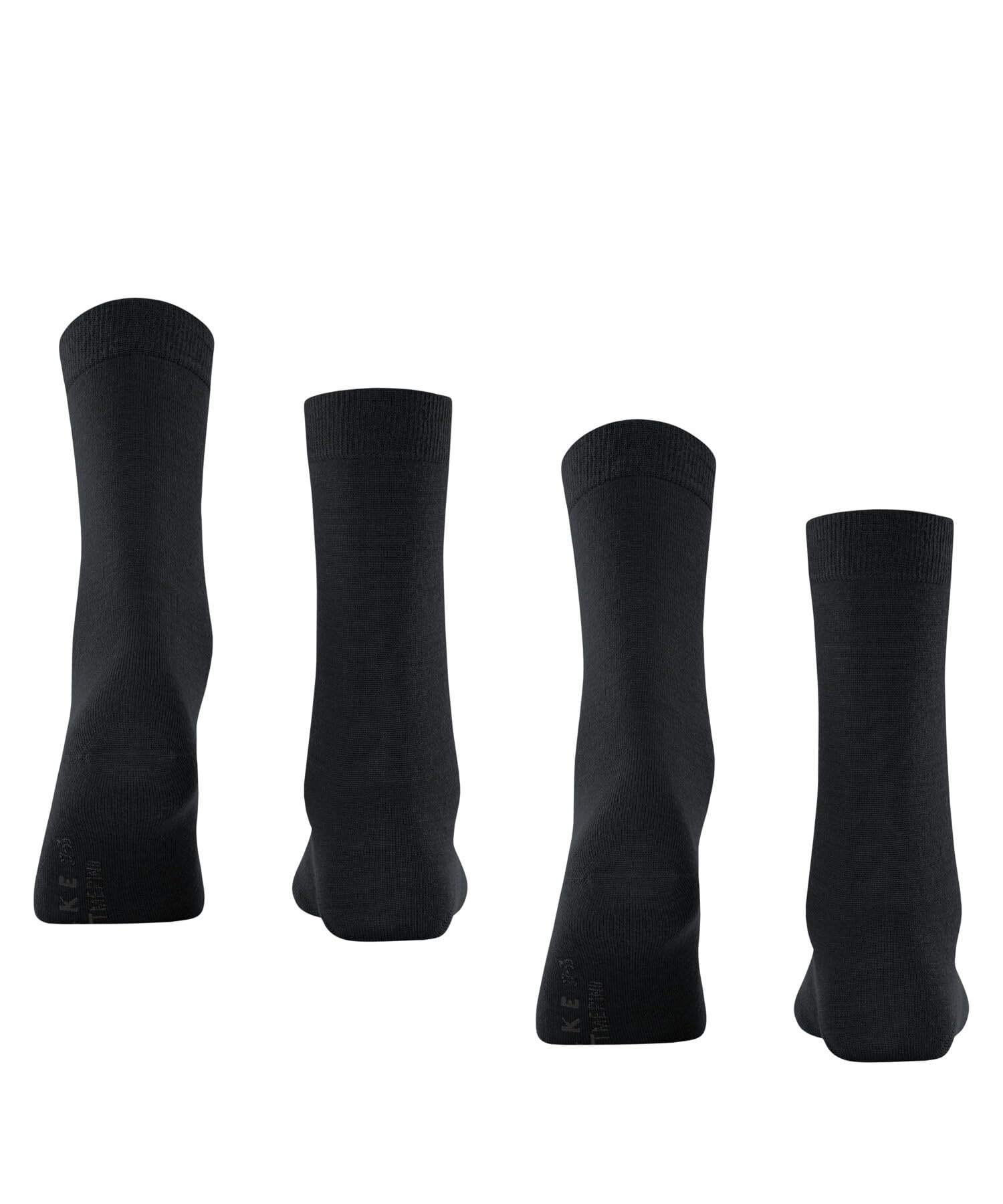 falke-softmerino-socken-2er-anthrazit-35-36-merinowolle image 2