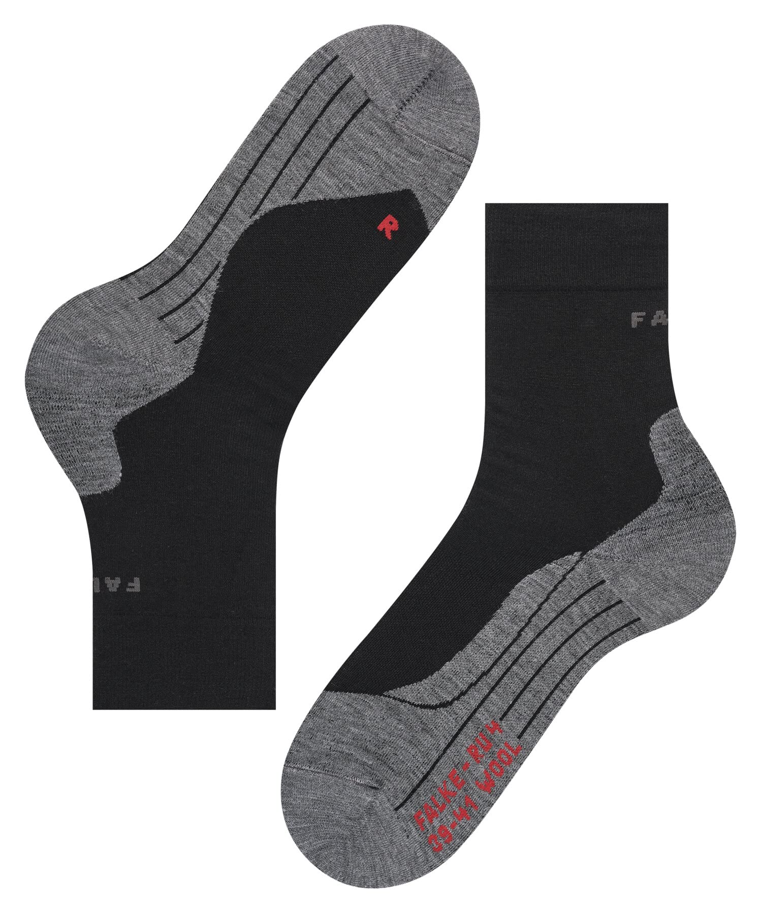 falke-ru4-wool-laufsocken-herren-schwarz-gepolstert image 7