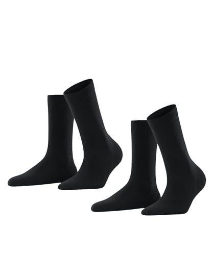 falke-softmerino-socken-2er-anthrazit-35-36-merinowolle image 7
