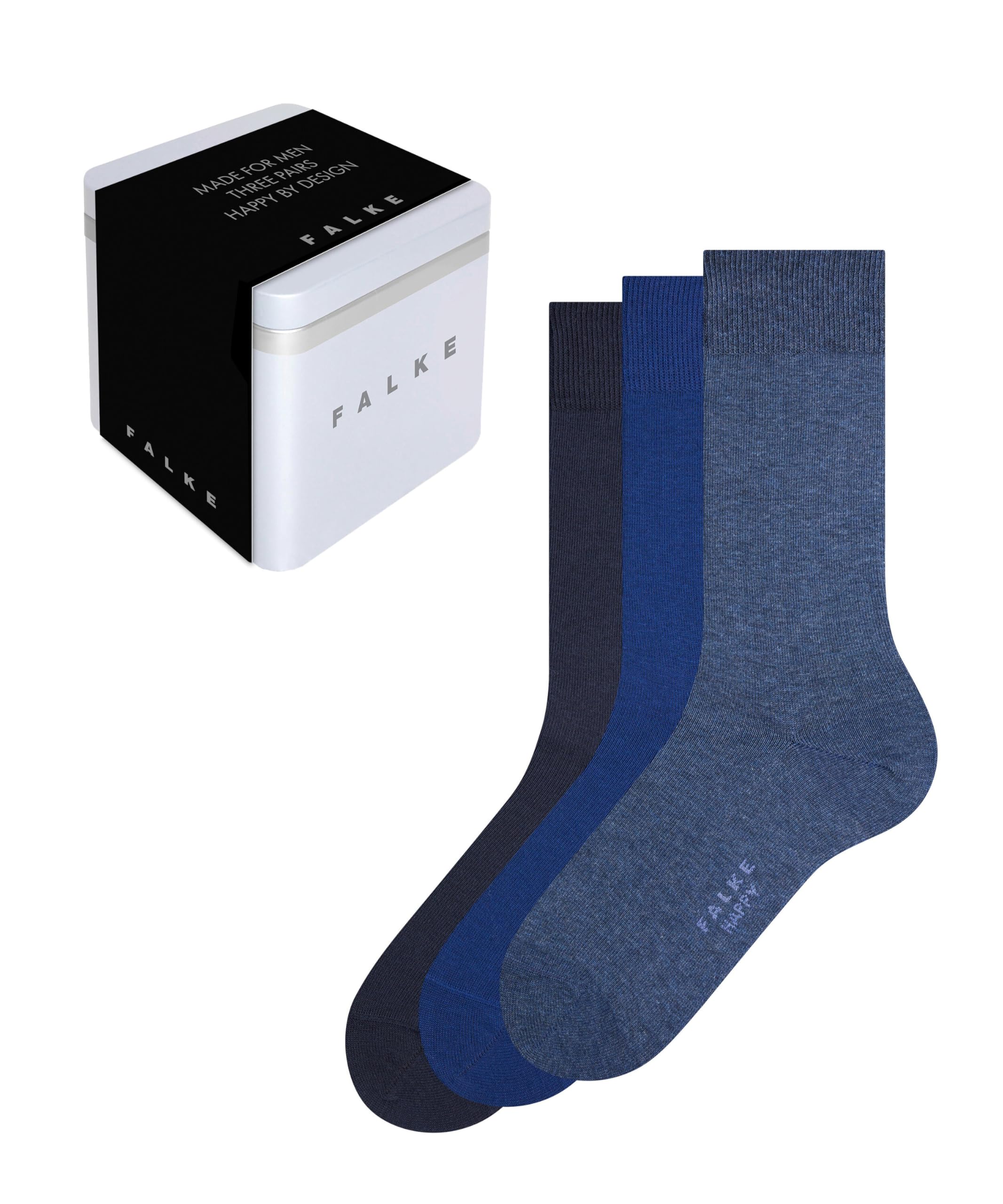 falke-happy-box-uni-herrensocken-baumwolle-3-paar-39-42 image 7