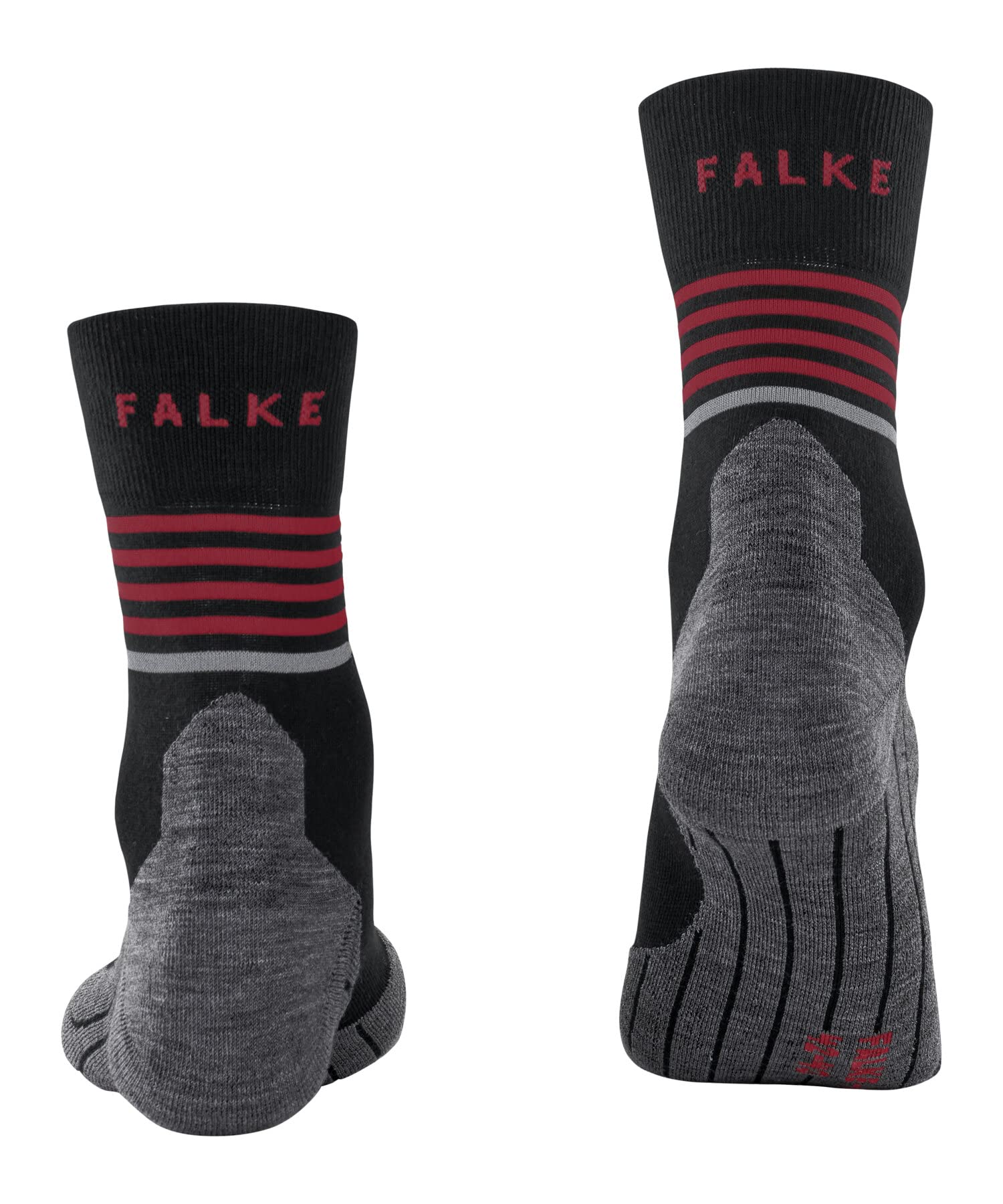 falke-ru4-reflect-laufsocken-schwarz-mittlere-polsterung image 2