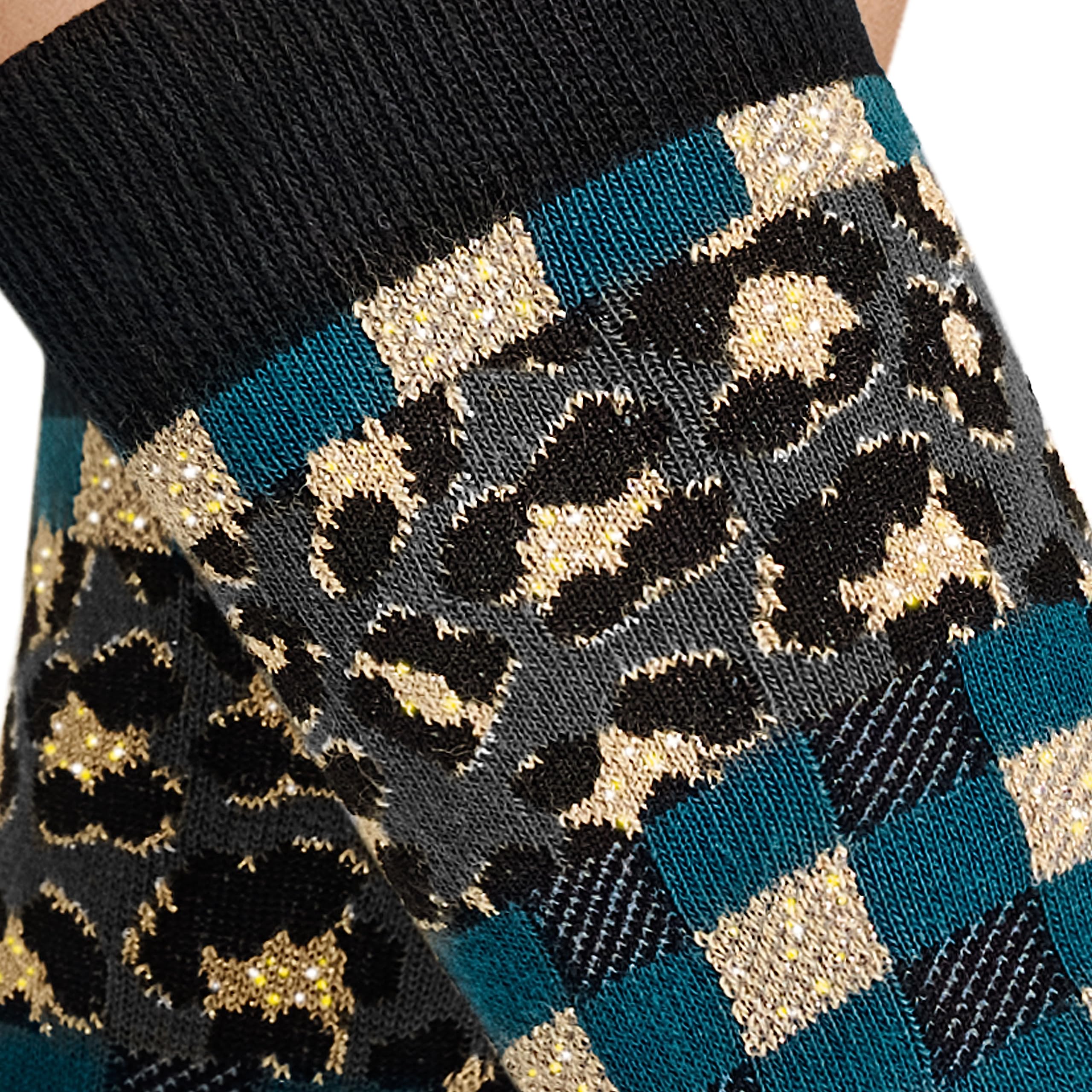 hudson-patch-socken-damen-muster-mix-glitzer-1-paar image 2