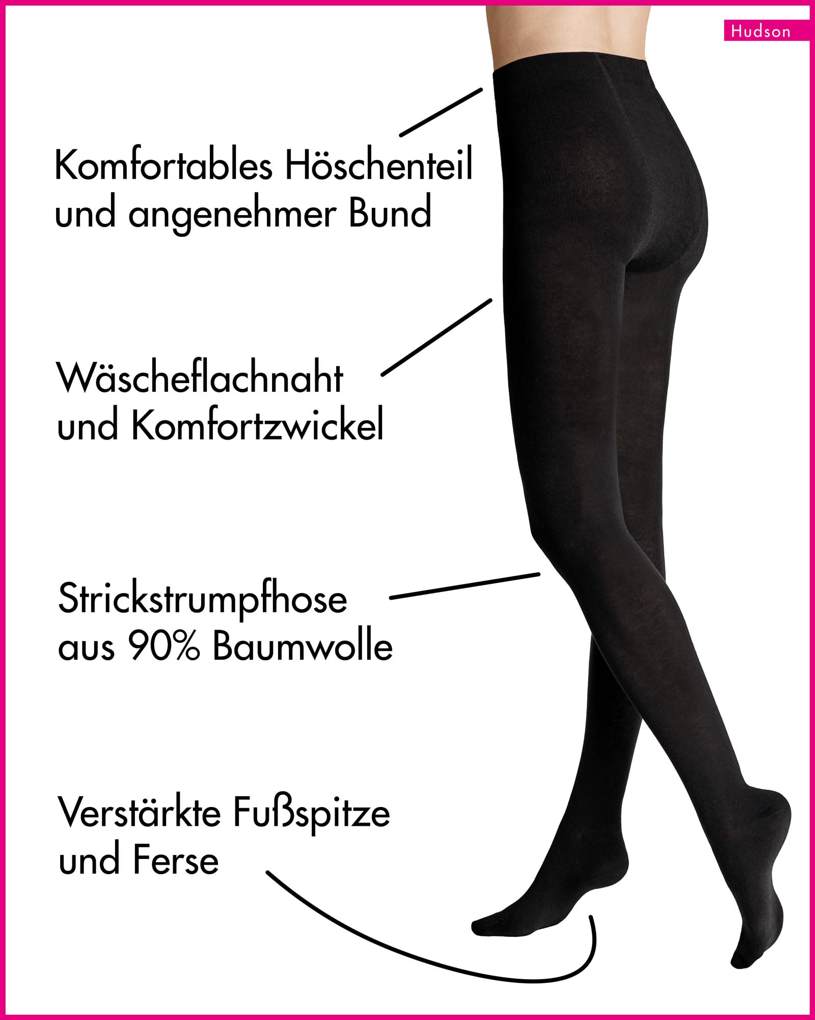 hudson-relax-montana-strumpfhose-baumwolle-schwarz-40-42 image 2