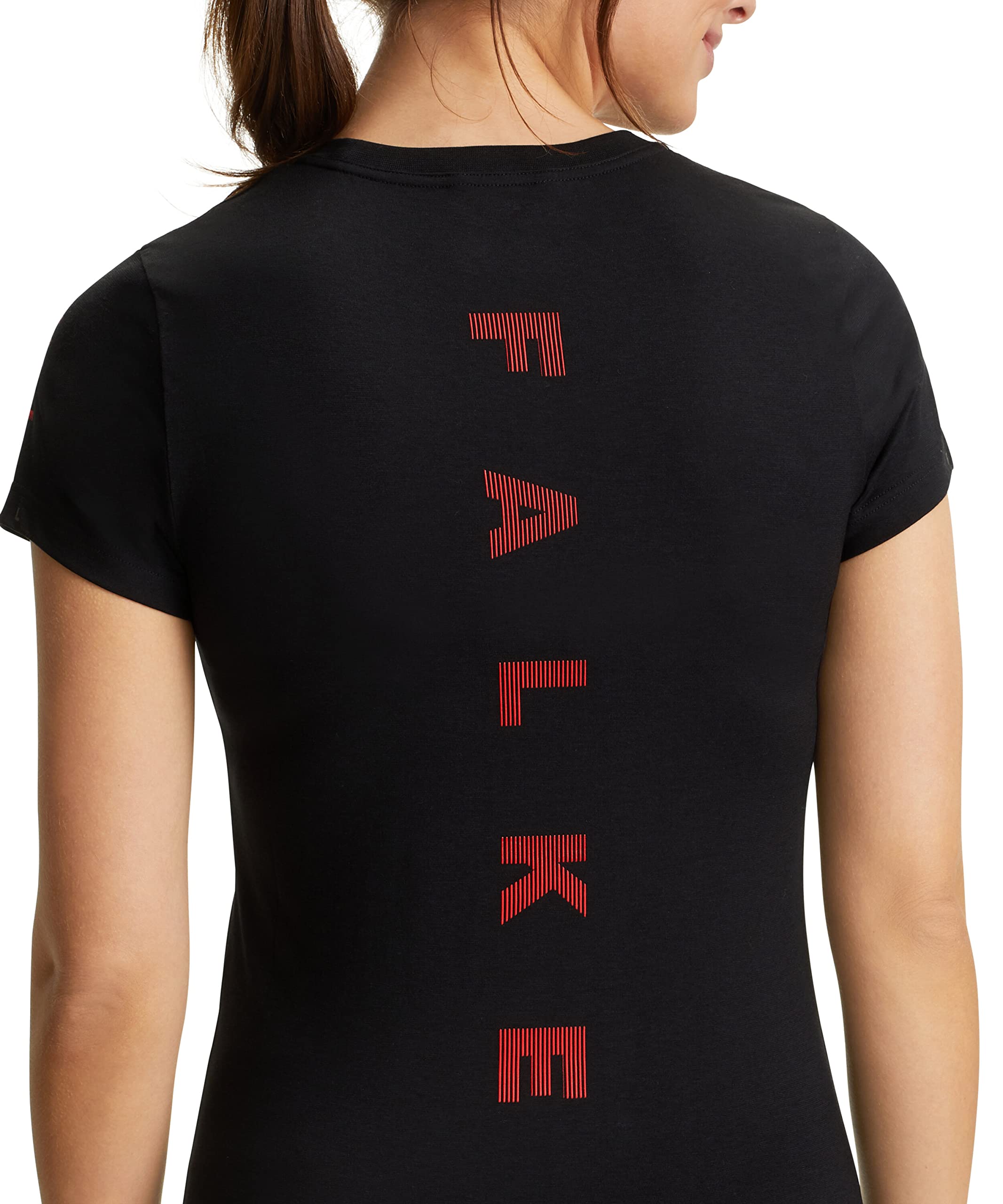 falke-core-logo-shirt-damen-schwarz-funktionsshirt-kurzarm image 5