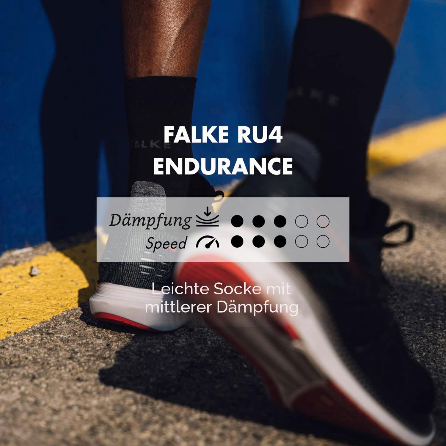 falke-ru4-endurance-short-laufsocken-blau-baumwolle image 6