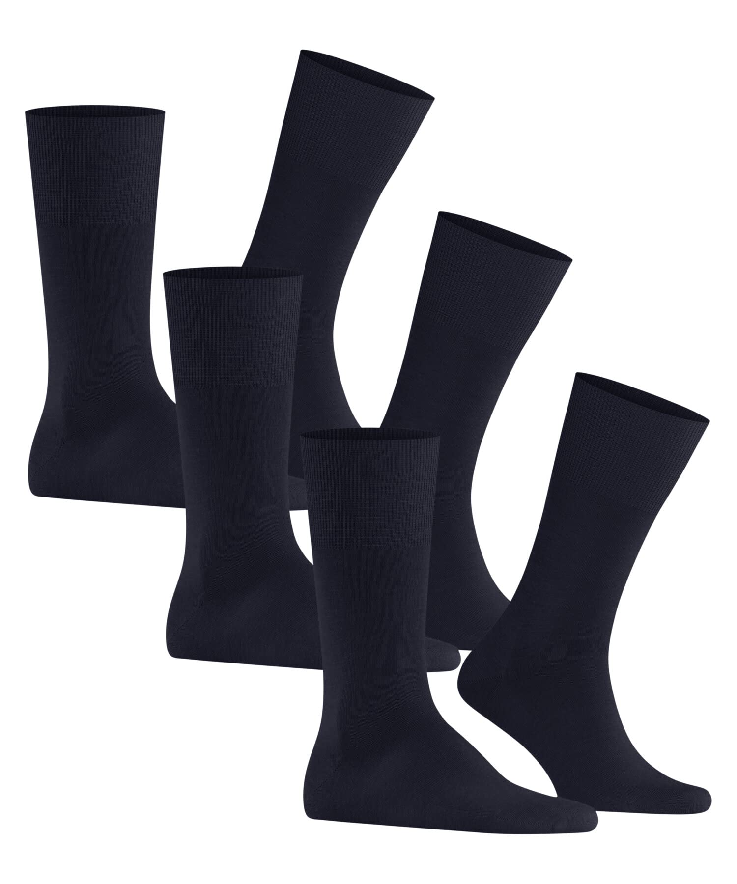 falke-airport-herren-socken-3-paar-schwarz-wolle image 4