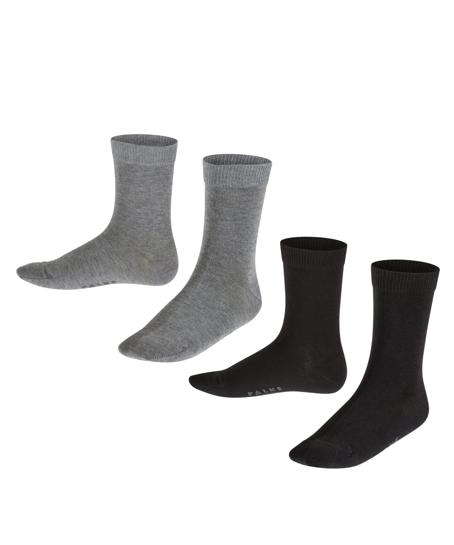falke-happy-kinder-socken-2-pack-baumwolle-schwarz image 8