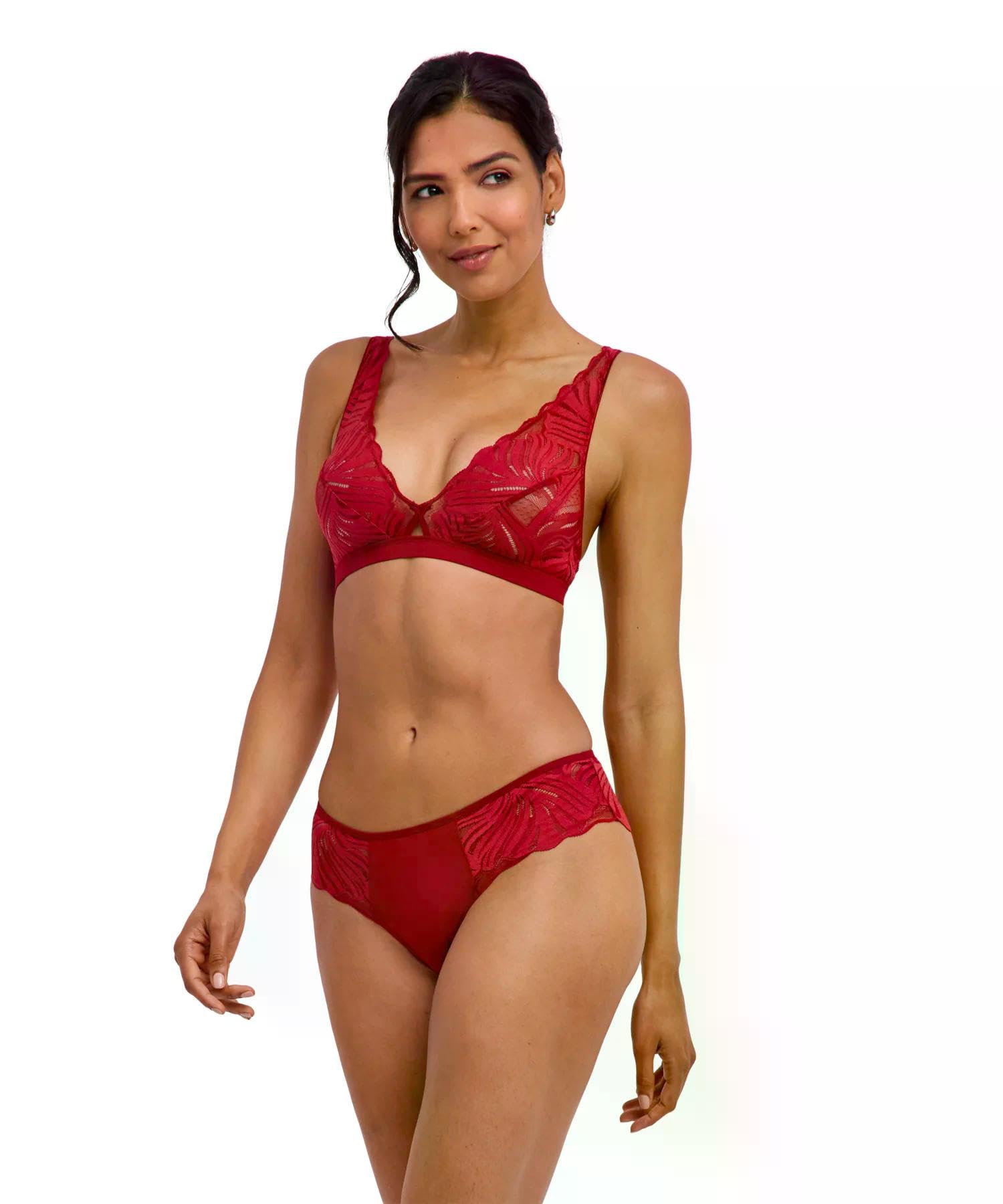 falke-delicate-touch-triangle-bralette-bh-schwarz-spitze image 7