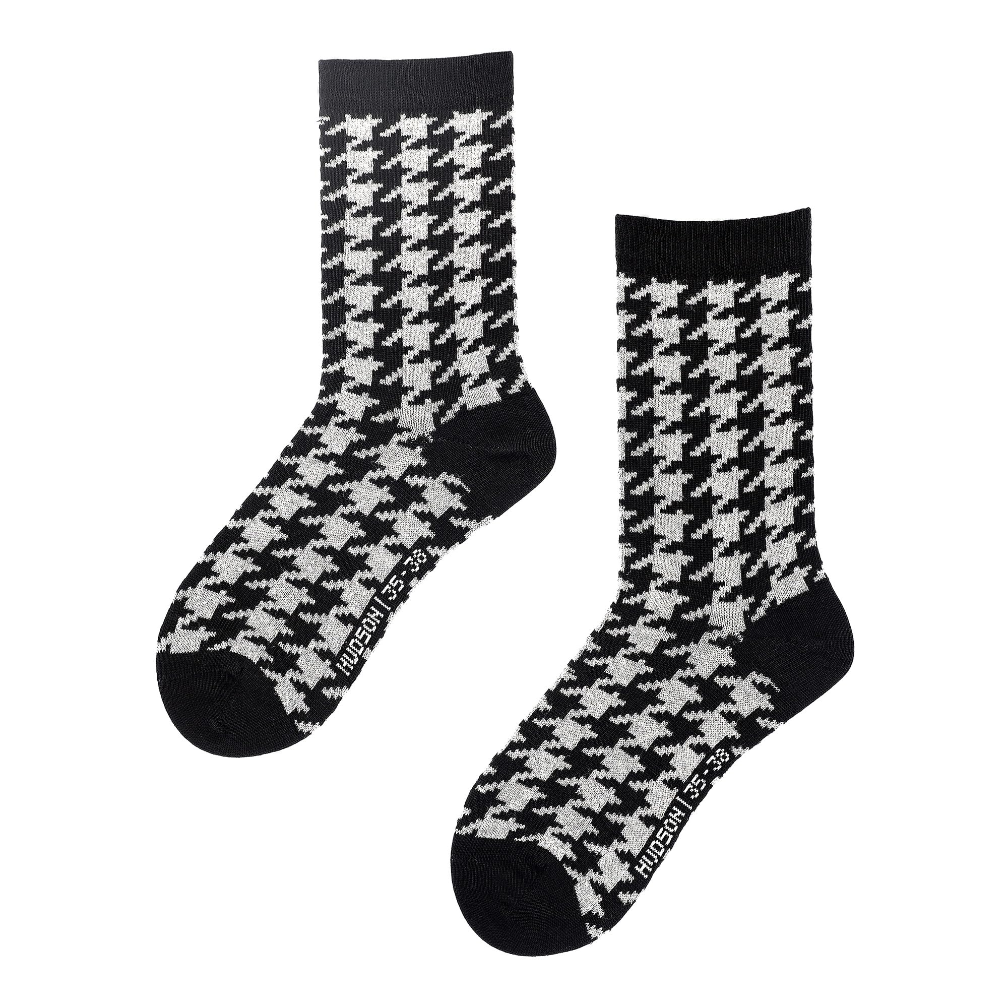 hudson-check-damen-socken-earthy-brown-gr-39-42-karo image 4