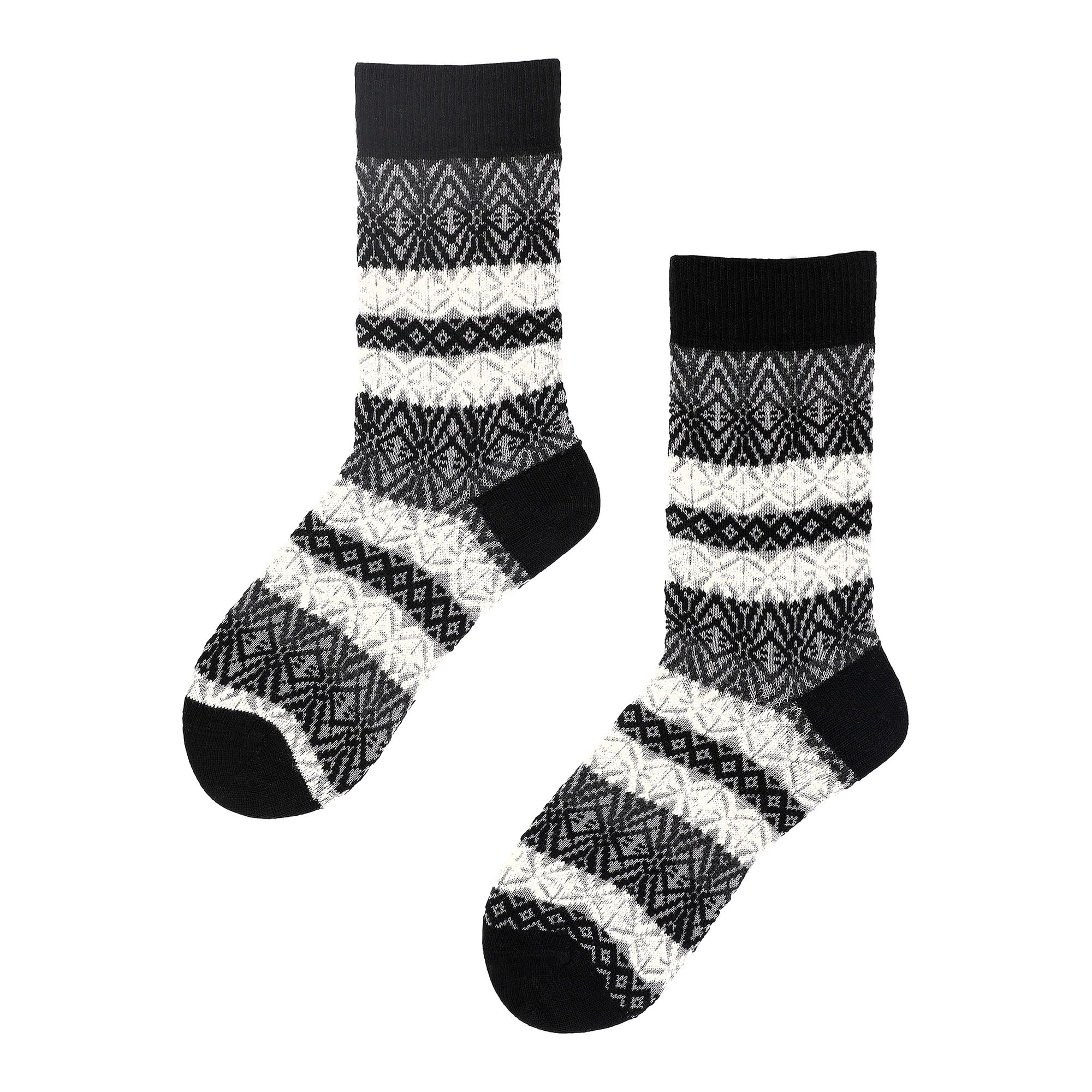 hudson-cosmic-nordic-socken-damen-grau-gemustert-35-38 image 5