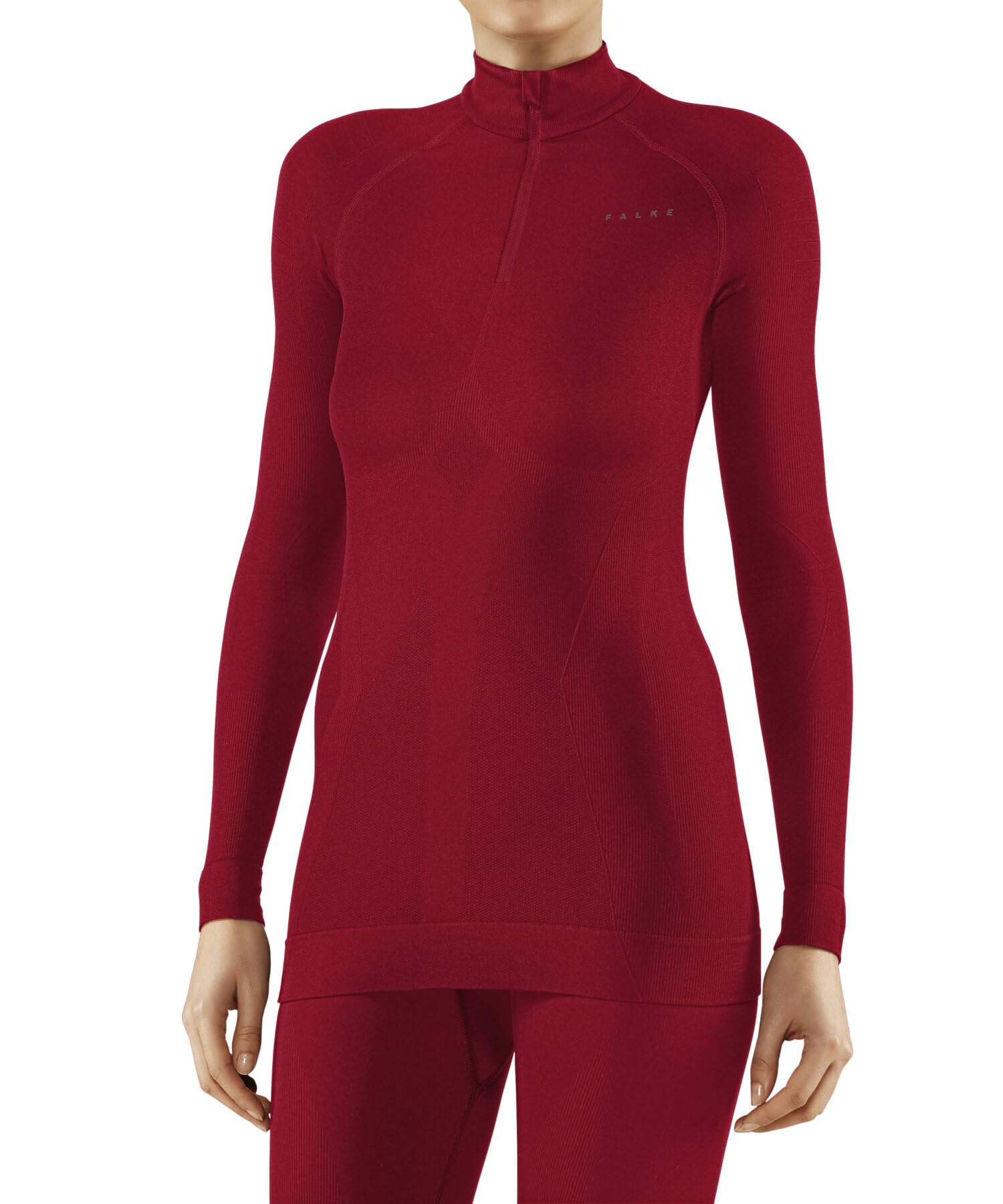 falke-maximum-warm-high-zip-funktionsshirt-schwarz-langarm image 7
