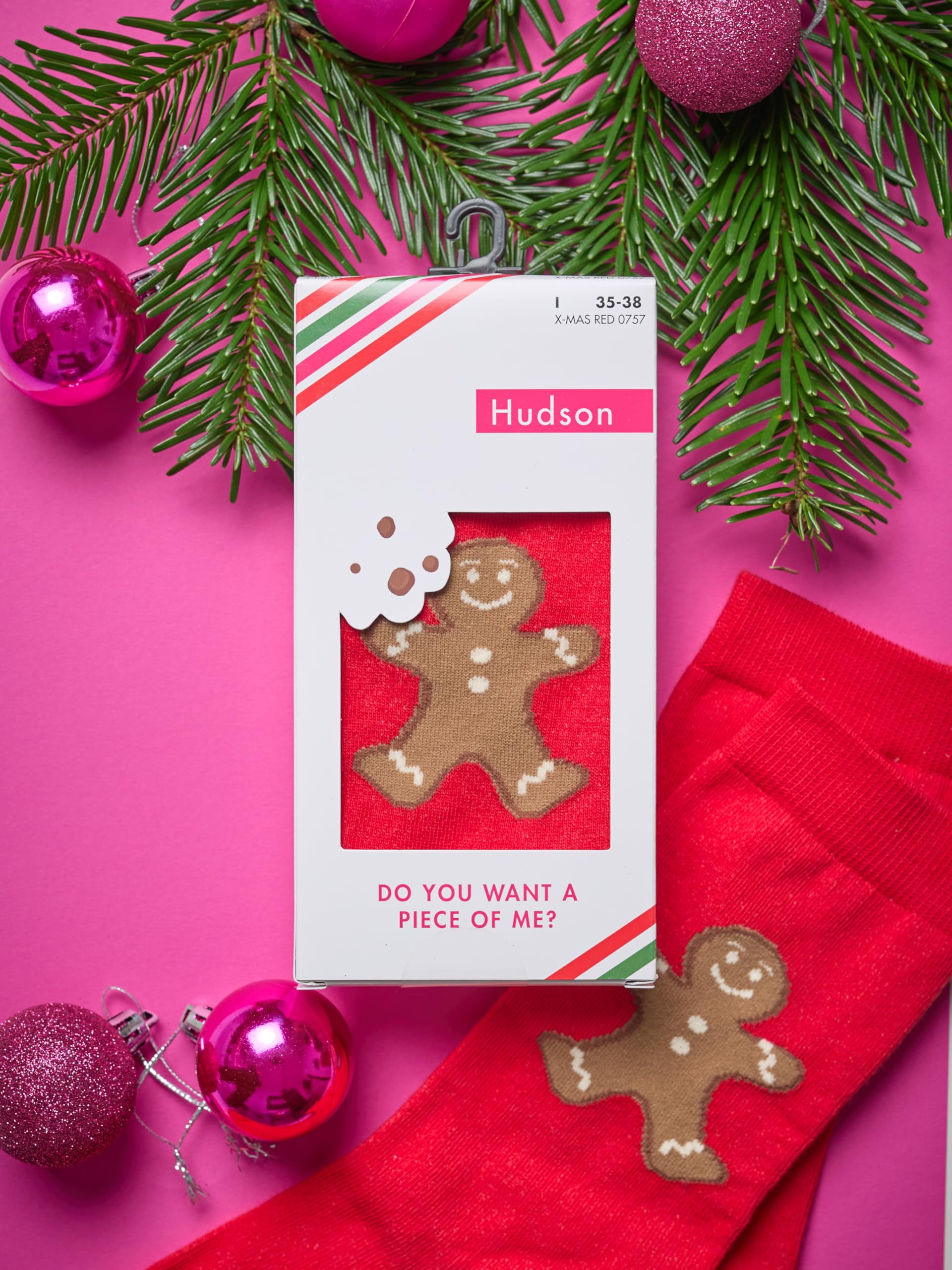 hudson-gingerbread-damensocken-weihnachten-39-42 image 4