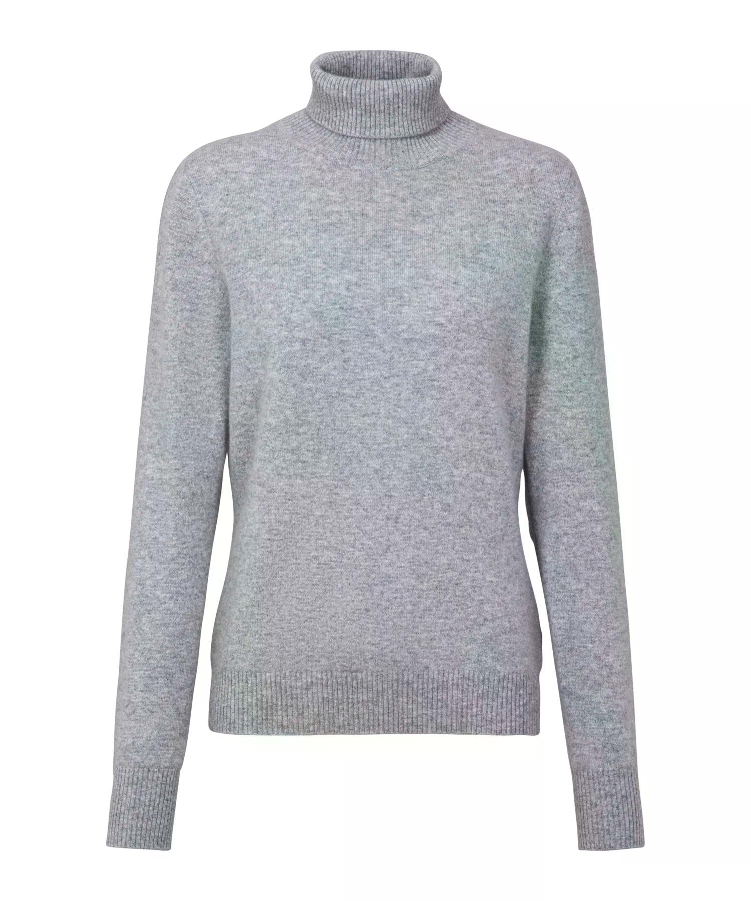 falke-luxury-classic-rollkragenpullover-kaschmir-blau-m image 7