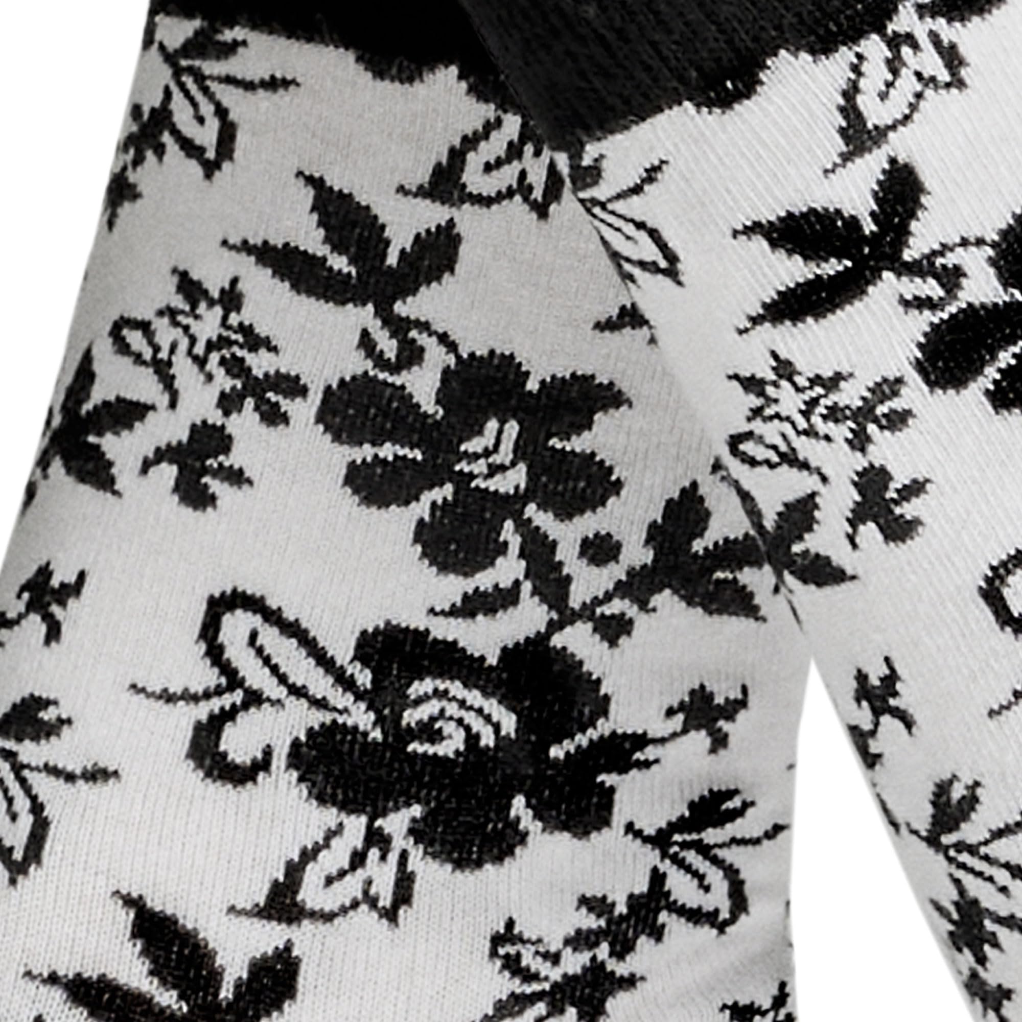 hudson-flower-damen-socken-black-35-38-blumen-muster image 2