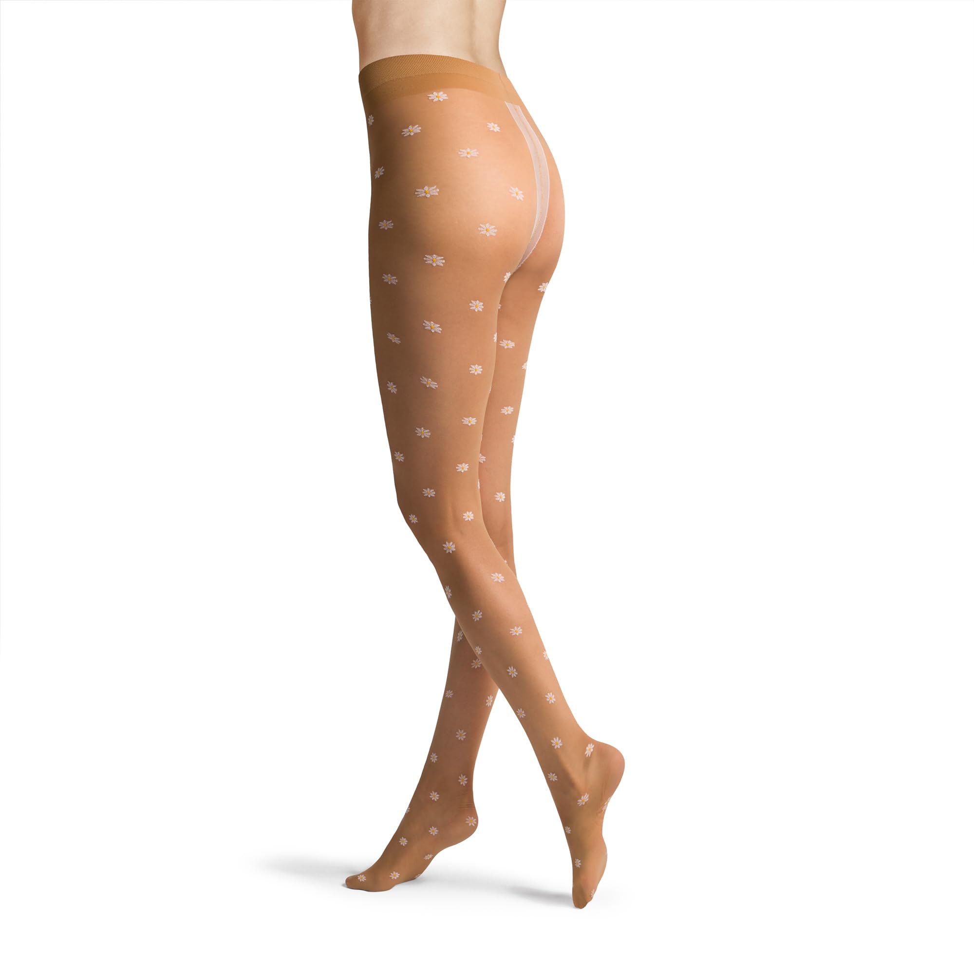 hudson-daisy-strumpfhose-schwarz-40-42-20-den-blumen image 4