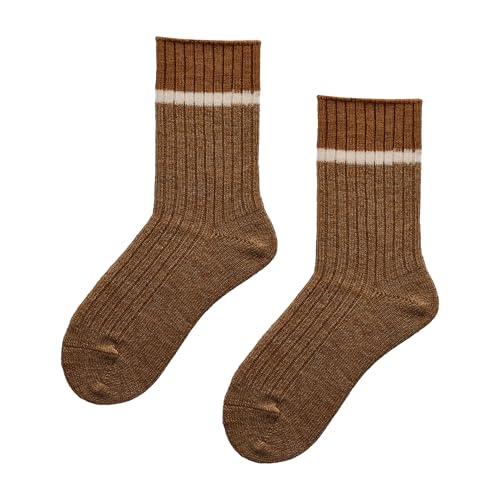 hudson-cozy-twist-damen-socken-ochre-brown-1er-pack-druckfrei image 7