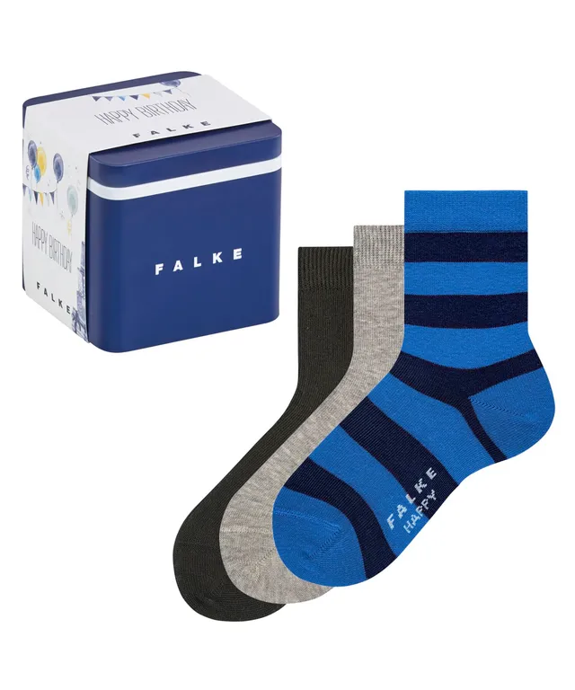 falke-happy-kindersocken-baumwolle-3er-pack-mehrfarbig image 1